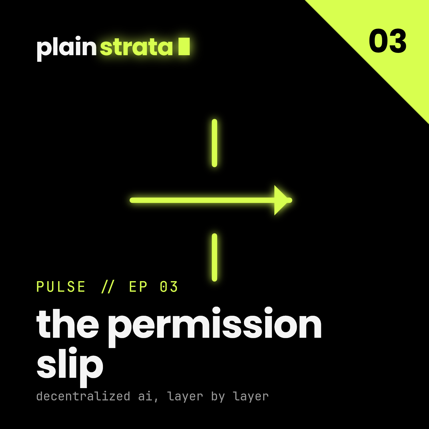 Plain Strata: The Permission Slip episode artwork