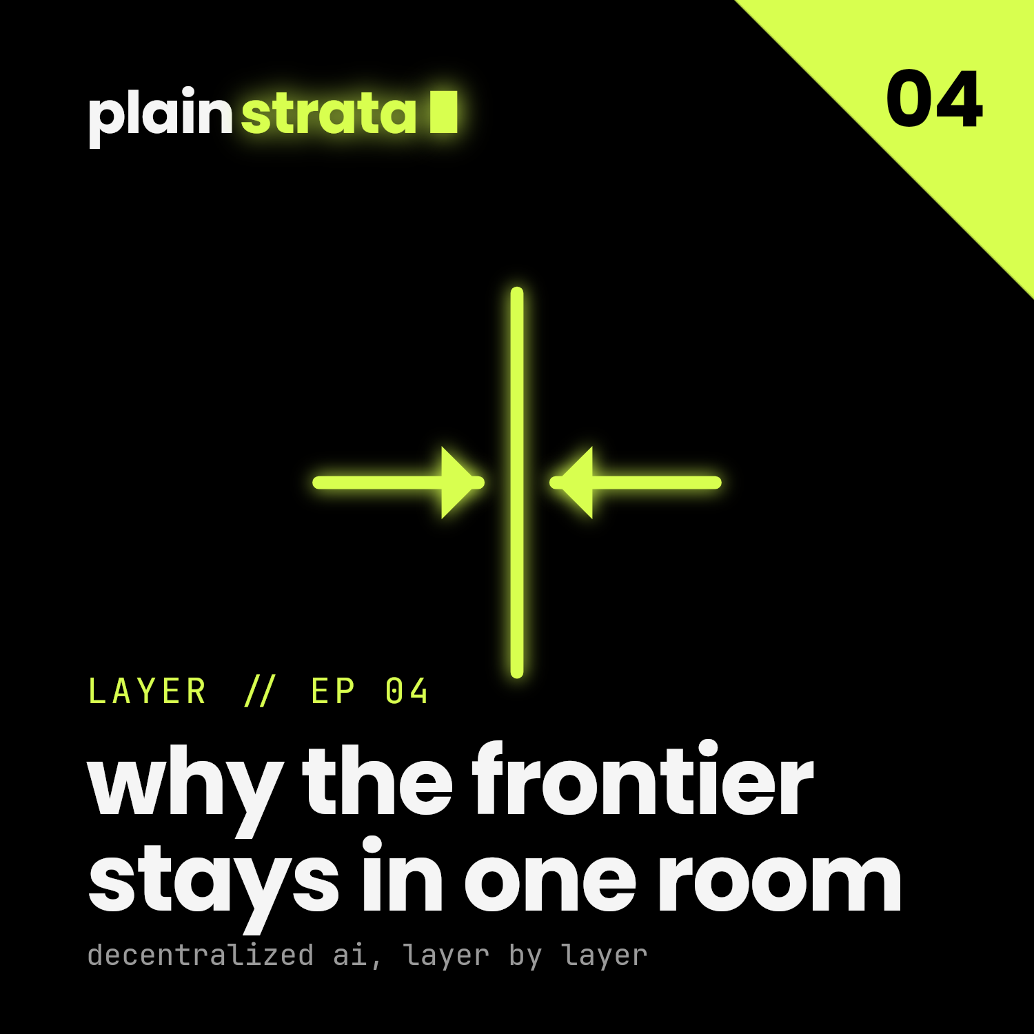 Plain Strata: Why the Frontier Stays in One Room episode artwork